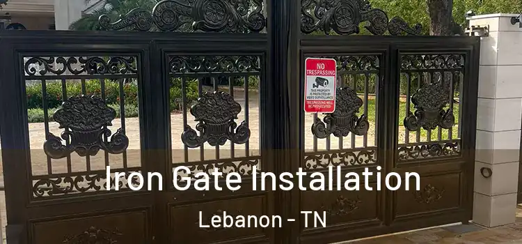 Iron Gate Installation Lebanon - TN
